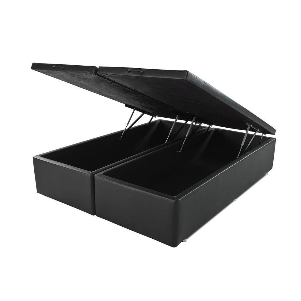 Box Baú Queen 158x198 cm Bipartido Courvin