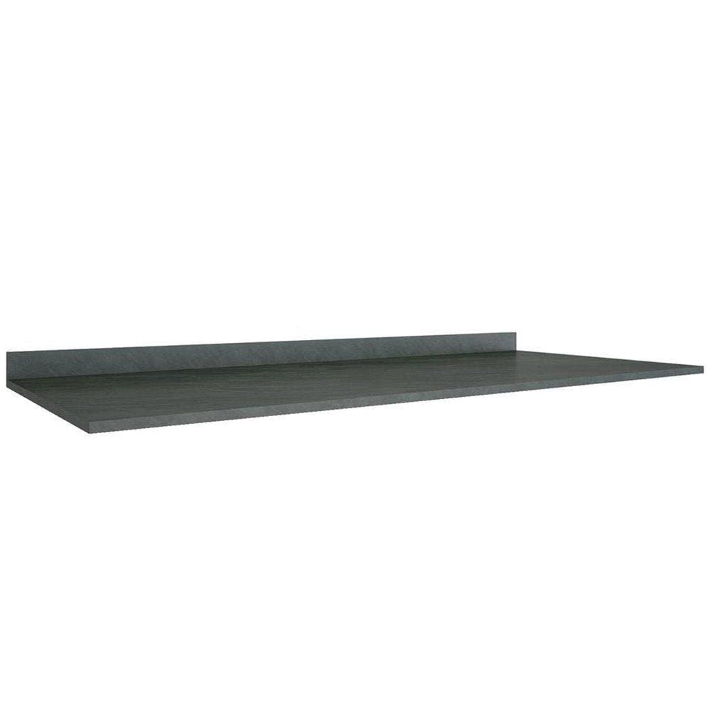 Tampo para Balcão 120 cm Cor Mármore Preto - Poquema
