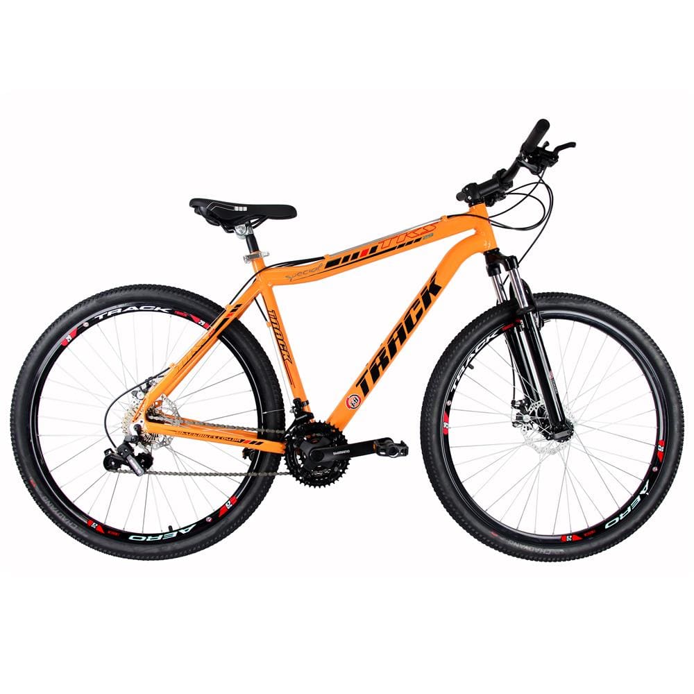 Bicicleta Aro 29 Track e Bikes TKS-29 com Suspensão Dianteira Freio a Disco e 21 Marchas