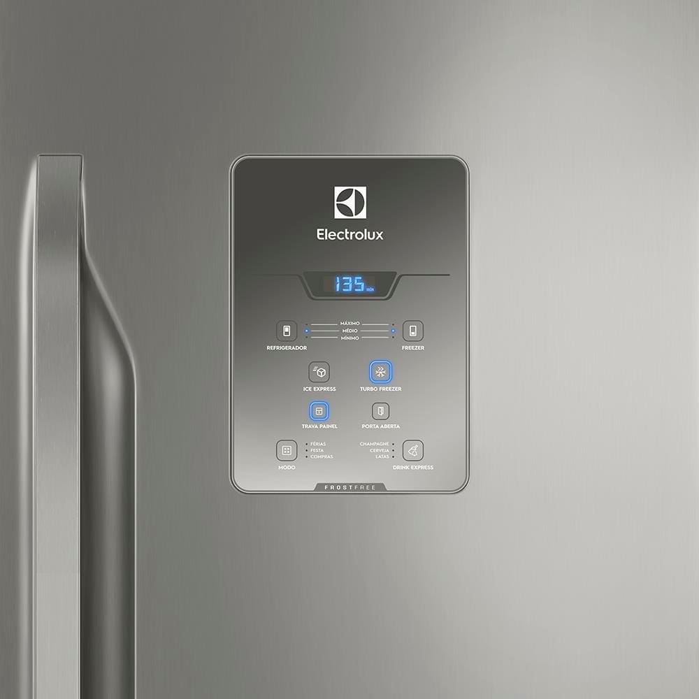 Geladeira Electrolux DB84X Frost Free com Bottom | Extra