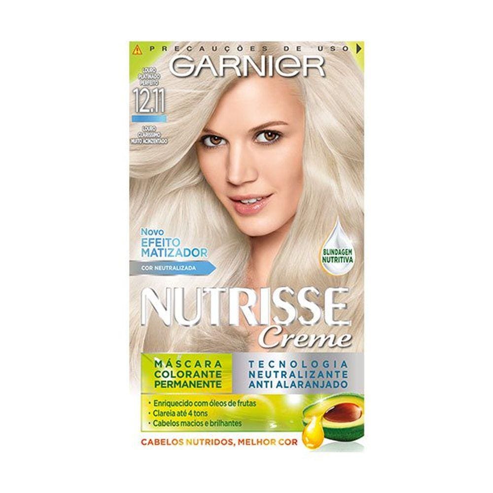 Tintura Nutrisse Creme Louro Platinado Perfeito