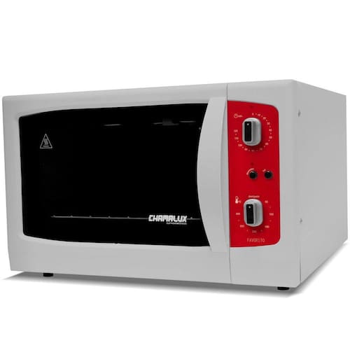 imagem-Forno Elétrico Chamalux 44 Litros Branco/Vermelho