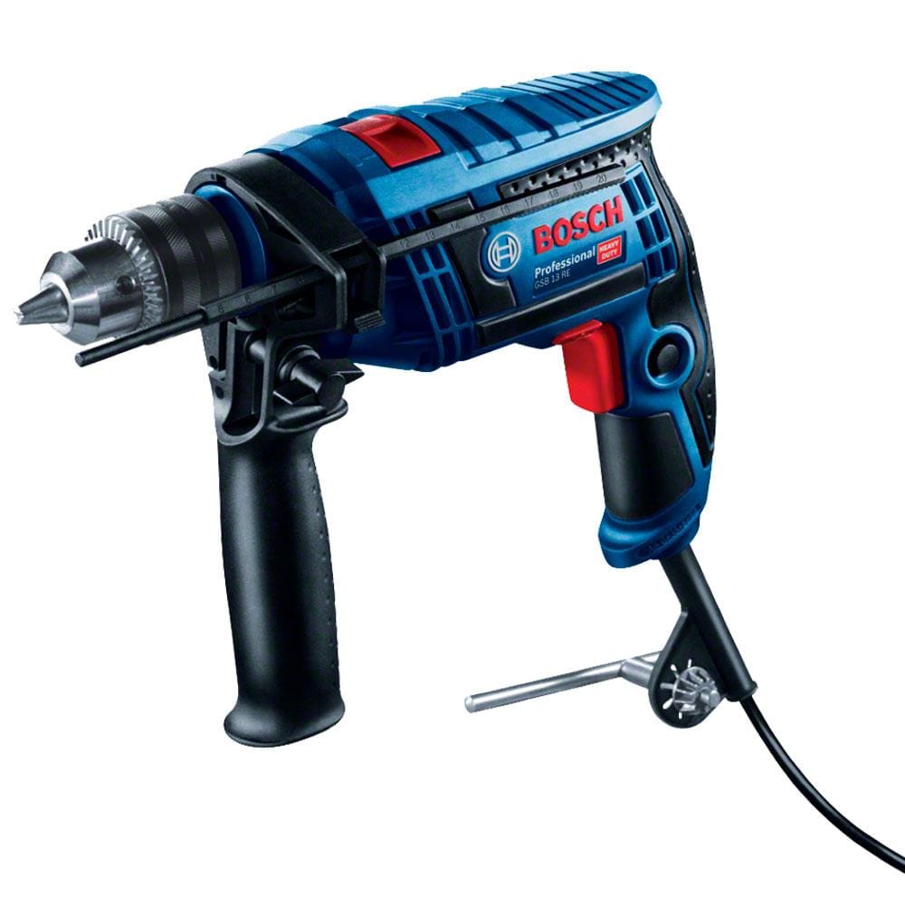 Furadeira de Impacto Bosch GSB 13 RE 650W Mandril 1/2” 13mm