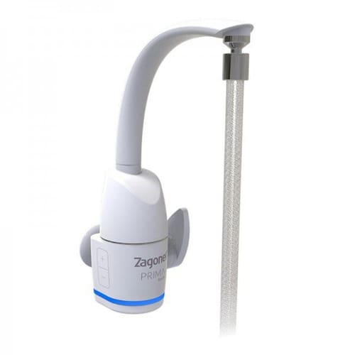 imagem-Torneira Elétrica Prima Touch Branca Zagonel - 220v