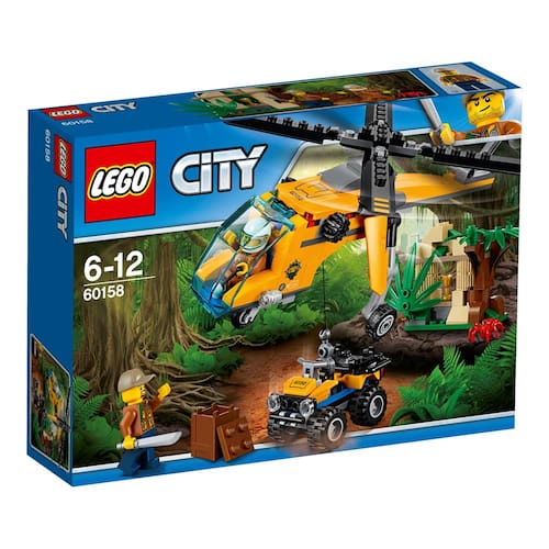imagem-LEGO City - Helicóptero de Carga da Selva - 201 Peças