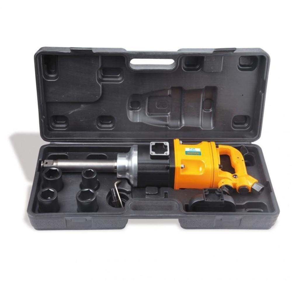 Chave De Impacto Pneumática 1” Com Maleta e 4 Soquetes De 29 a 36 Mm - Chi-3200 - Chiaperini