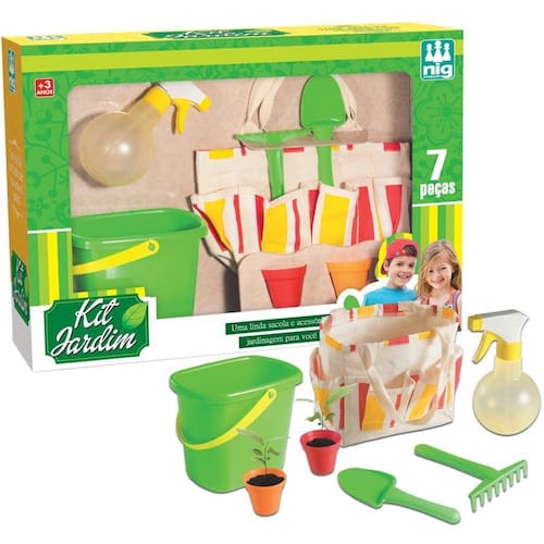 Kit Jardim Nig Brinquedos Menor preço em Kit Jardim Nig Brinquedos