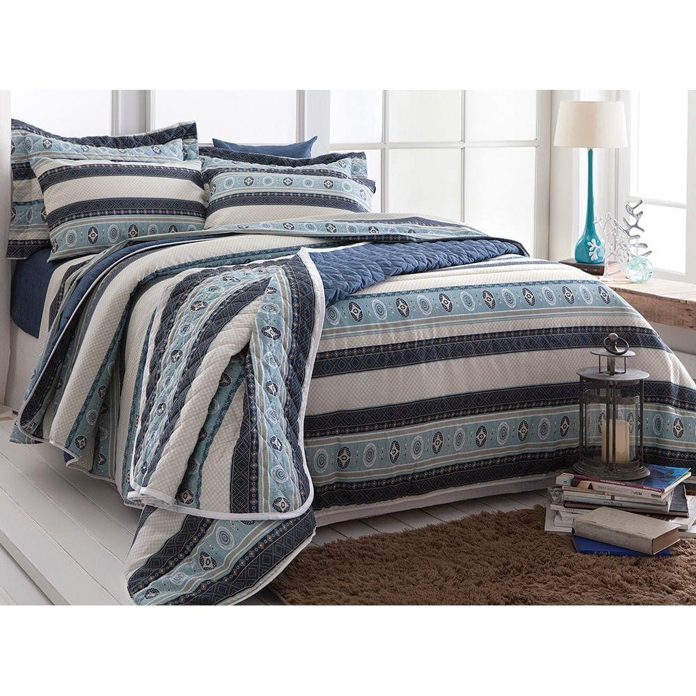 Jogo de Cama Queen Caleb 140 Fios Realce Premium