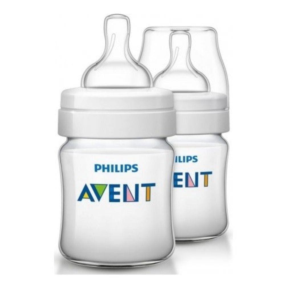 Kit Mamadeiras Classic 125ML 2 Peças Philips AVENT SCF560/27