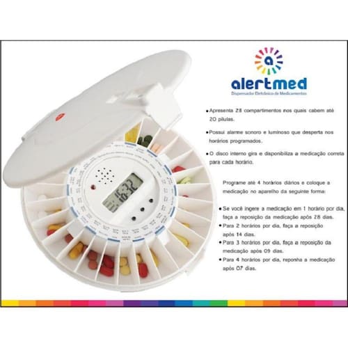 Alertmed Dispensador Automatico De Medicamento