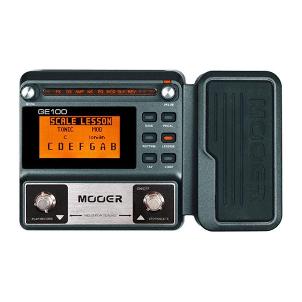 Pedaleira para Guitarra Mooer GE100 - PD1074