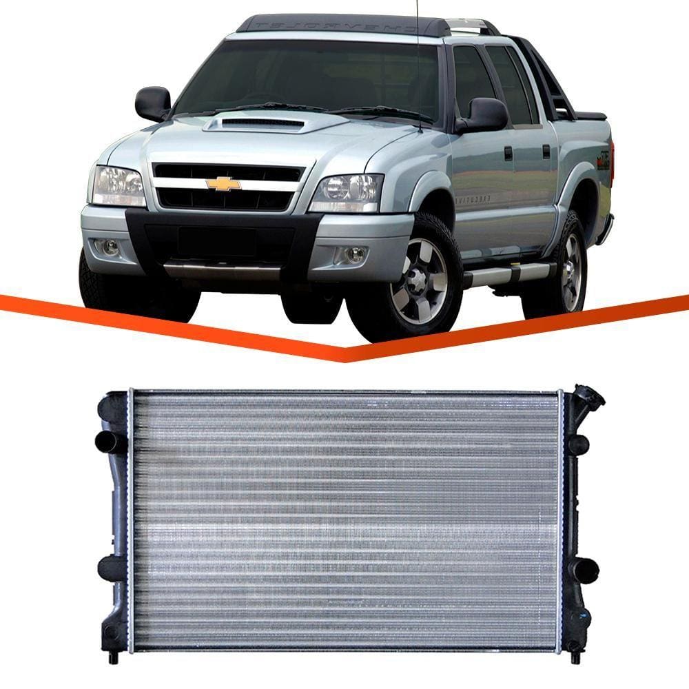 Radiador Chevrolet S10 2.0 2.2 95 a 2016 Sem Ar Visconde