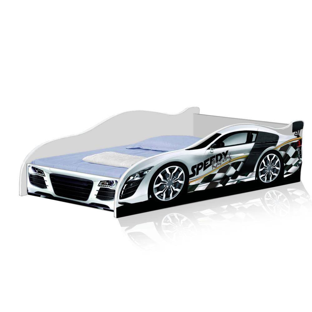 Cama Infantil Carro Drift - Vermelho / Branco - Rpm Móveis