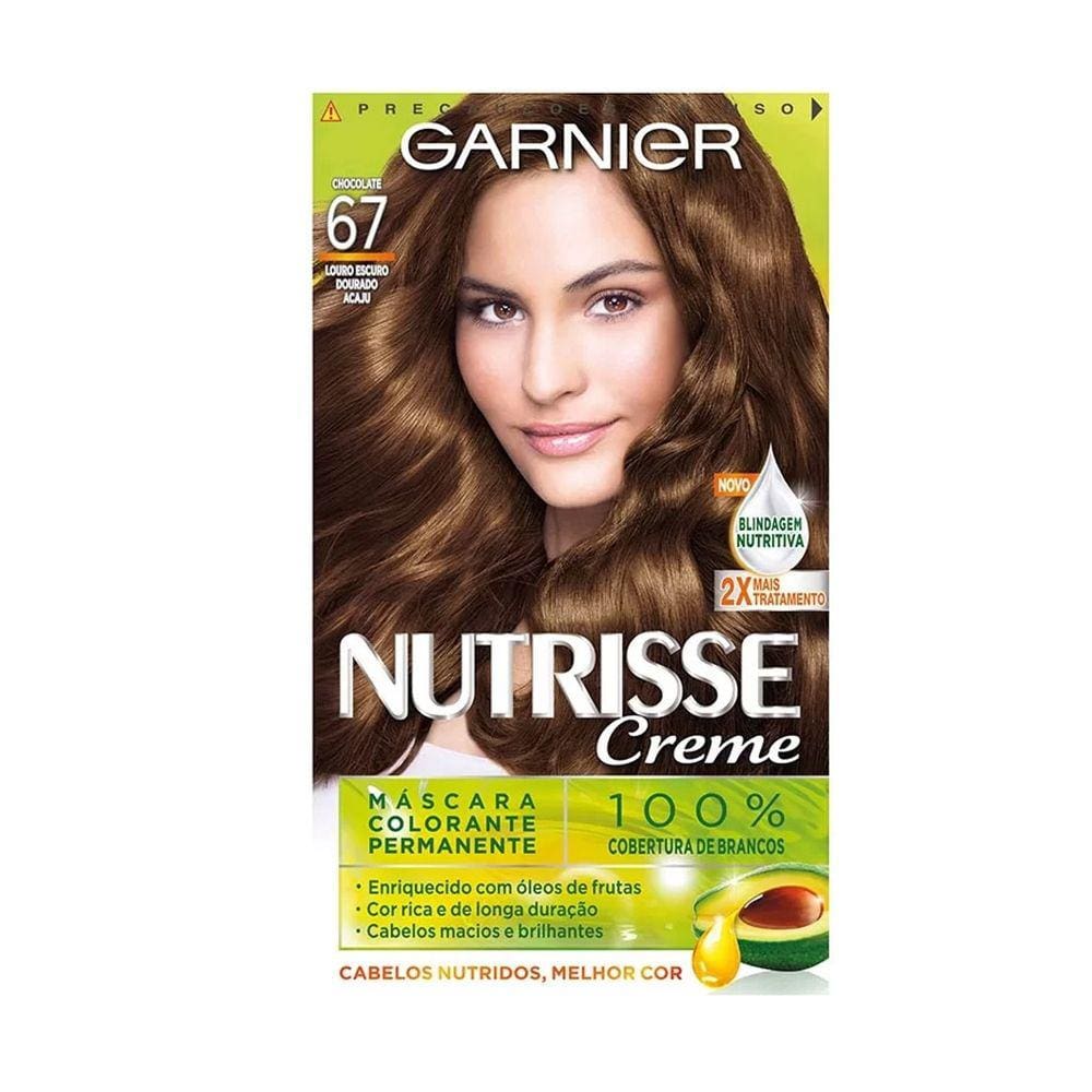 L`Oréal Garnier Nutrisse Tintura - 67 Chocolate Louro Escuro