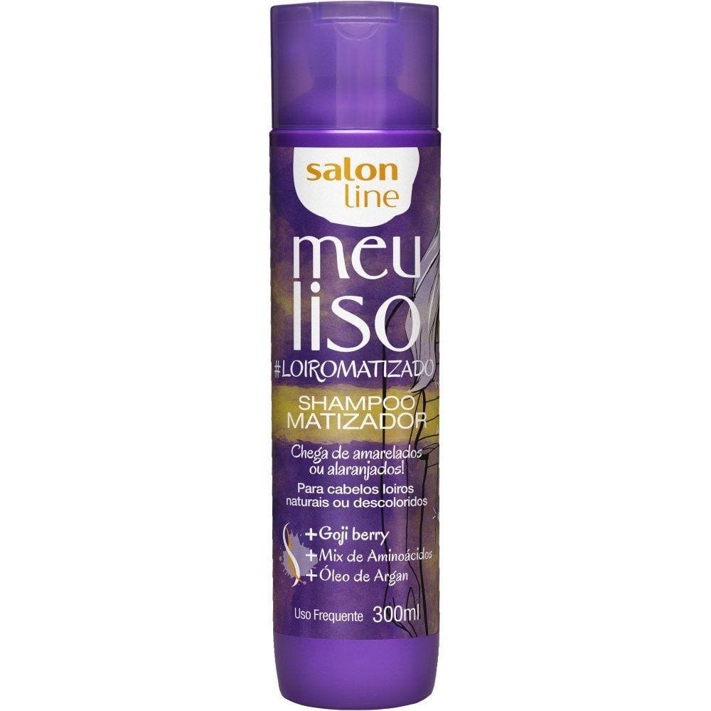 Shampoo Matizador Meu Liso #LOIROMATIZADO - Salon Line
