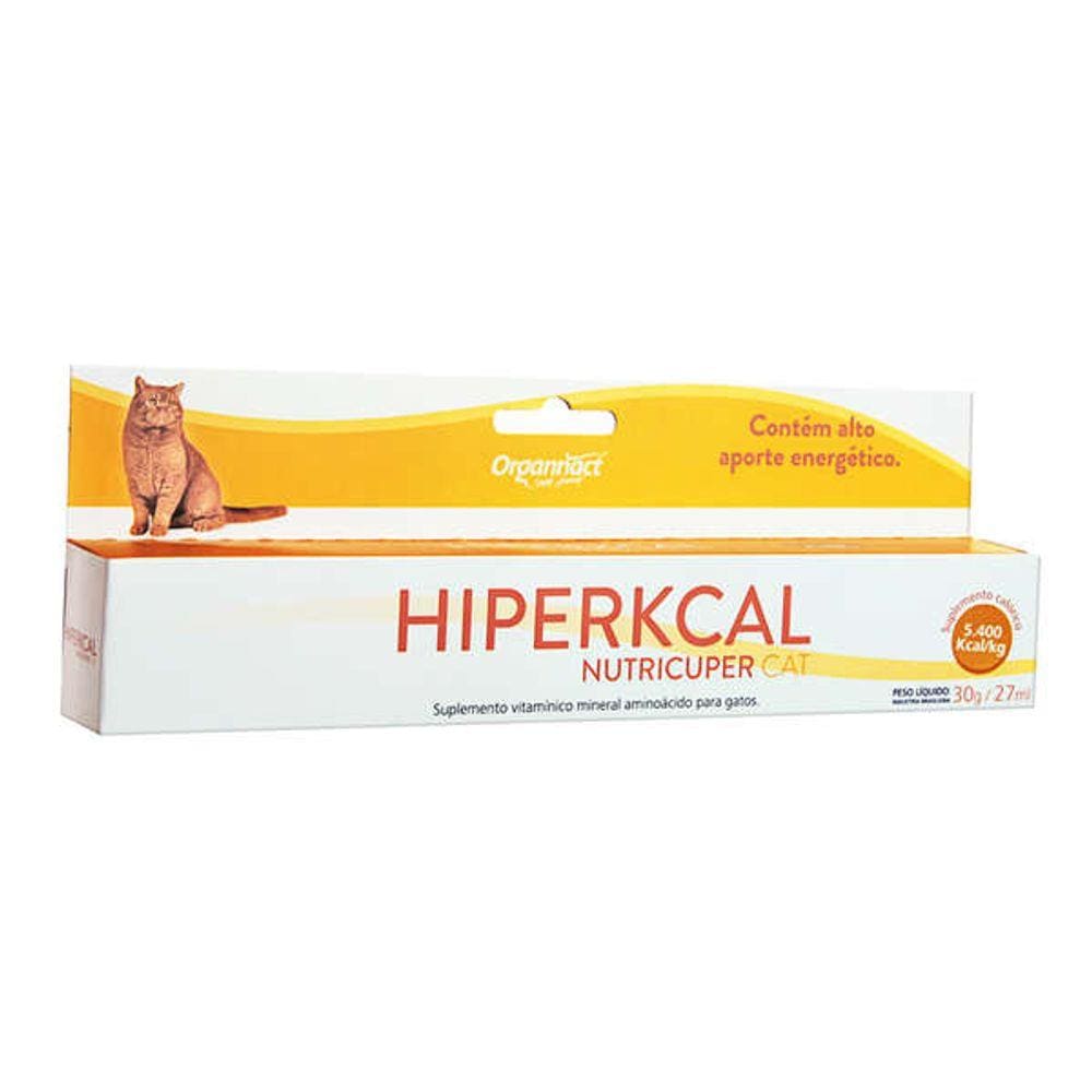 Suplemento Hiperkcal Nutricuper Cat Organnact 30 gr