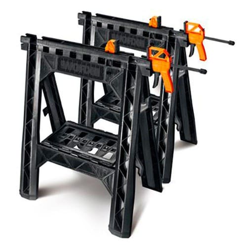 imagem-Bancada Multiuso Sawhorse 01 Par Worx Wx065