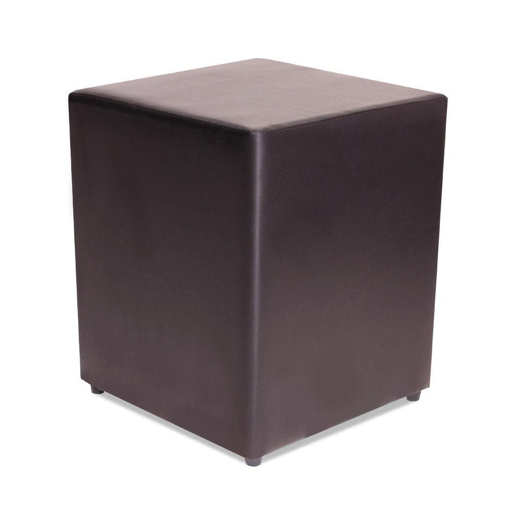Puff Quadrado Courvin 35x35cm Decorativo