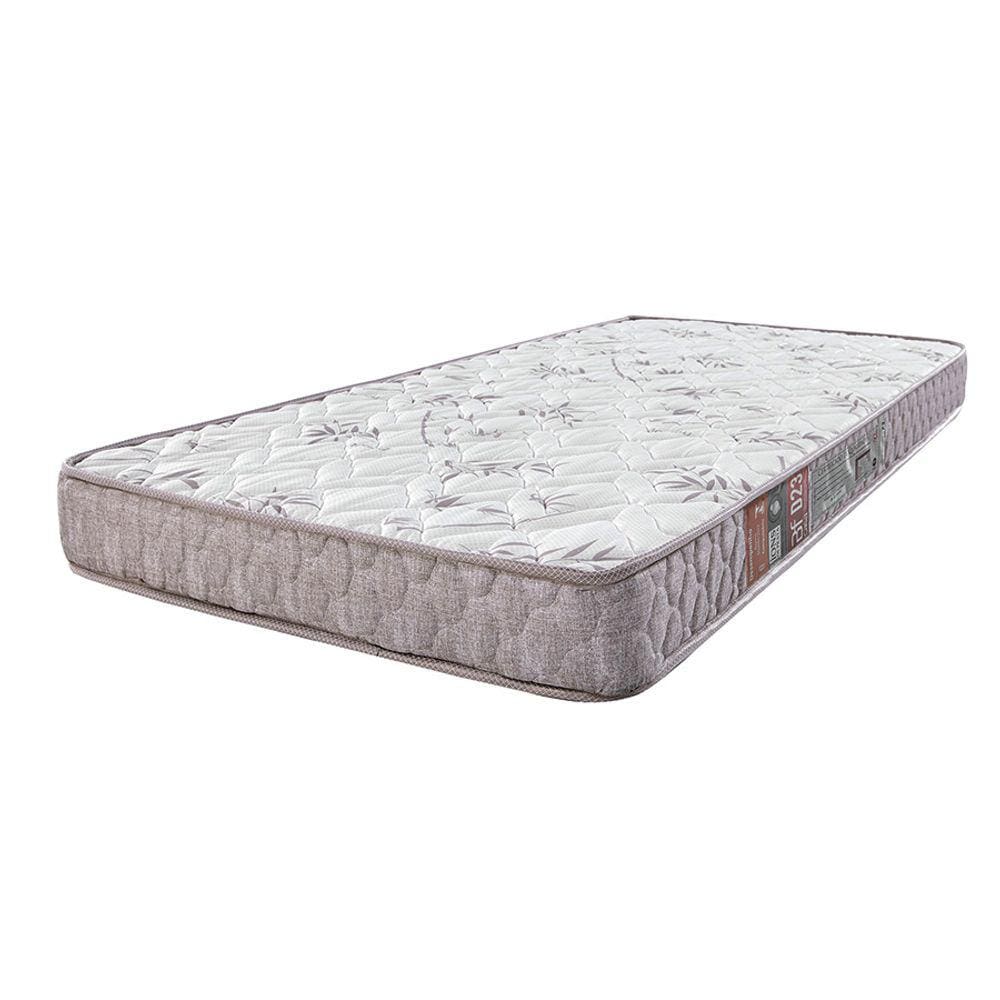 Colchão D23 Solteiro Espuma Certificada Antialérgico BF Colchões 88x188x12cm