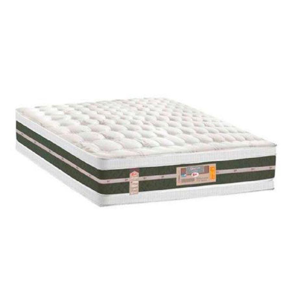 Colchão Queen Castor Silver Star Air Double Face, e , D28, 3570, Mola Bonnel, 34 x 158 x 198cm.