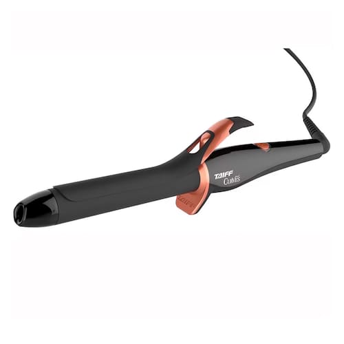 imagem-Modelador de Cachos Taiff Curves 1" 2,5 cm com Cabo Giratório Preto 210°C - Bivolt