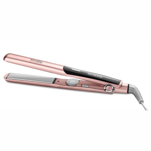 Chapinha | Prancha Mondial Golden Rose P20 Cerâmica 220°C com Emissão de Íons e Cabo Giratório Rosa - Bivolt é boa?