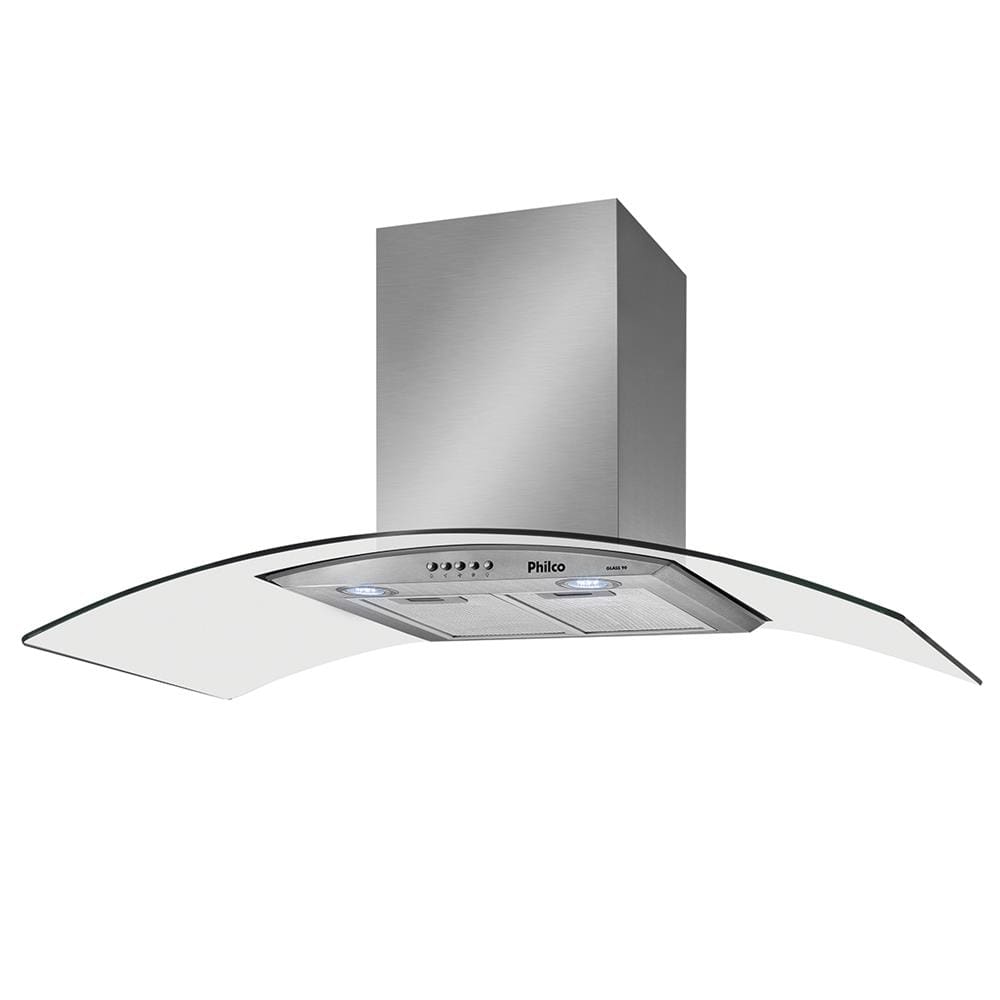 Coifa de Parede Philco PCO90G Glass Inox - 90cm
