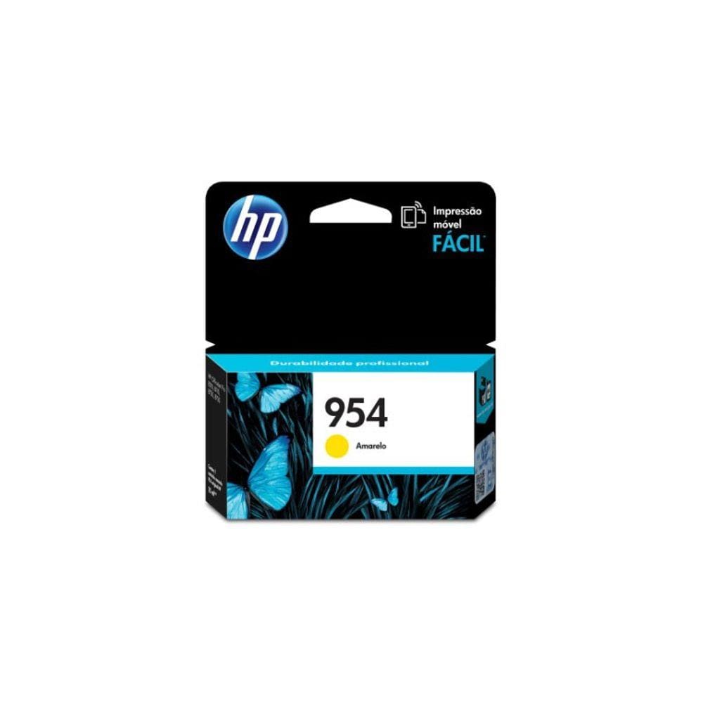 Cartucho de Tinta Officejet HP Suprimentos L0S56AB HP 954 Amarelo 10 ML