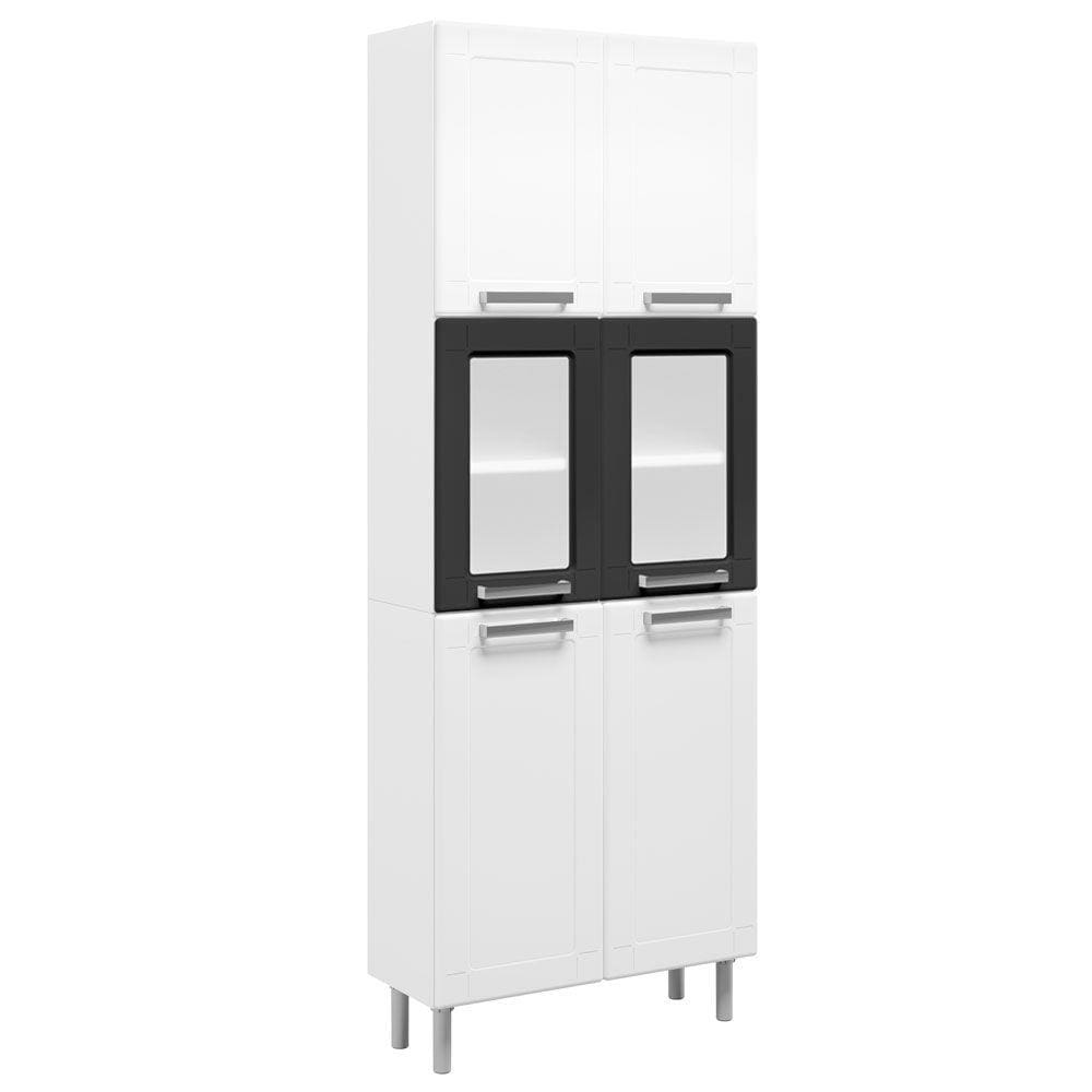 Paneleiro Duplo 70x188cm 6 Portas em Aço - Bertolini 6037 Múltipla