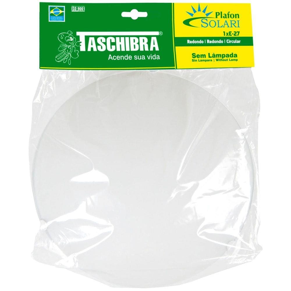 Plafon Solari Redondo E-27 30W Taschibra