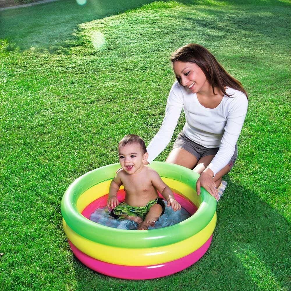 Piscina Infantil Bebê Criança 41 Litros Summer Set Colorida