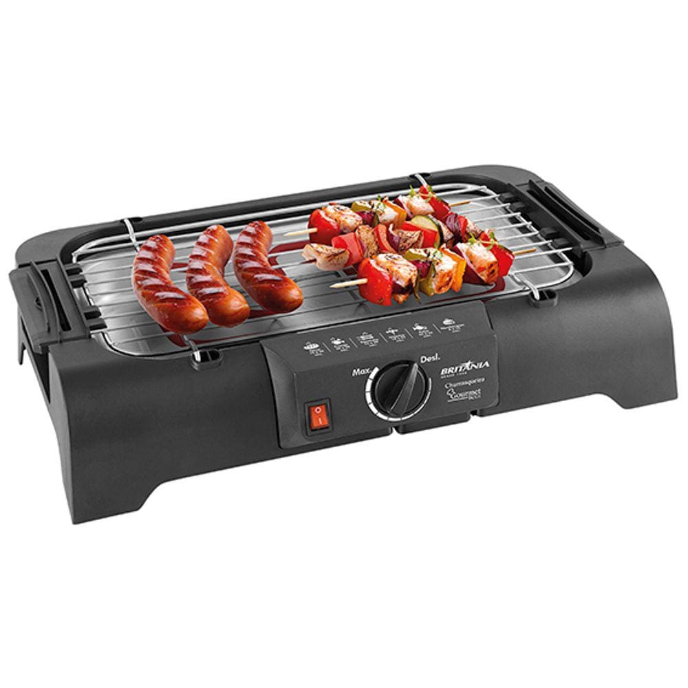 Churrasqueira Gourmet BCG1 2 Níveis de Altura Britânia