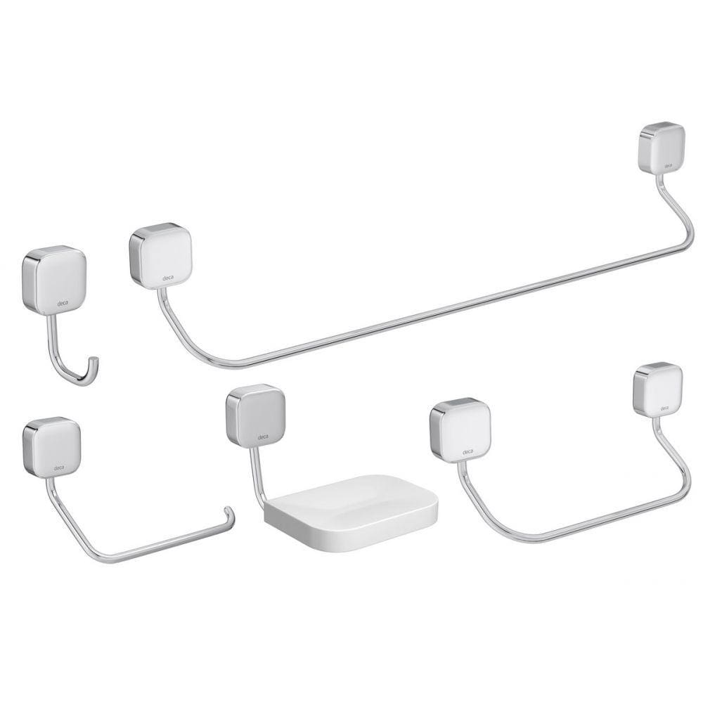 Kit de Acessórios para Banheiro Deca Pix 2000 C02 Cromado