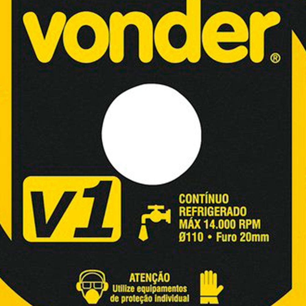 Disco de Corte Diamantado 110mm Anel Contínuo V1-VONDER-1268100000