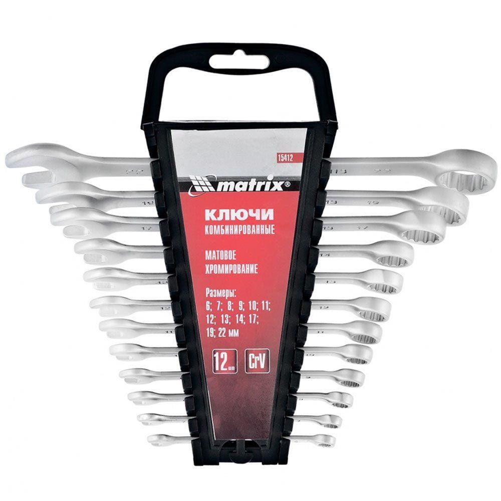 Jogo de Chave Combinada 6 a 22mm com 12 Peças-MTX-154129