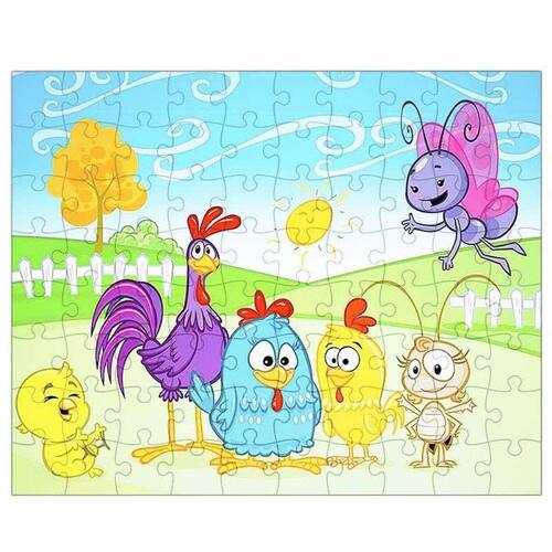 Quebra-Cabeça Personalizado 90 Peças - 20 cm x 30 cm Galinha Pintadinha (BD30) Menor preço em Quebra-Cabeça Personalizado 90 Peças - 20 cm x 30 cm Galinha Pintadinha (BD30)