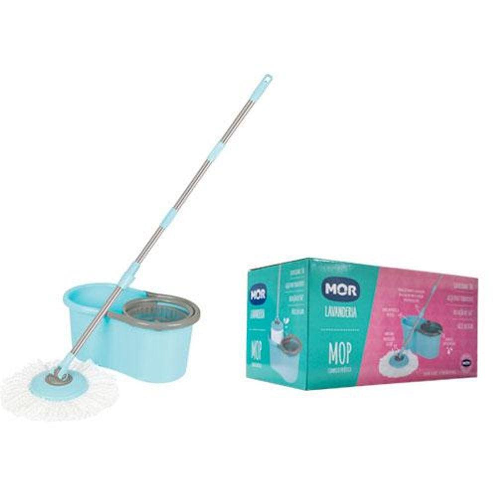 Esfregão Mop Limpeza Pratica Mor