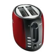 Torradeira Oster de Aço Inox Vermelha