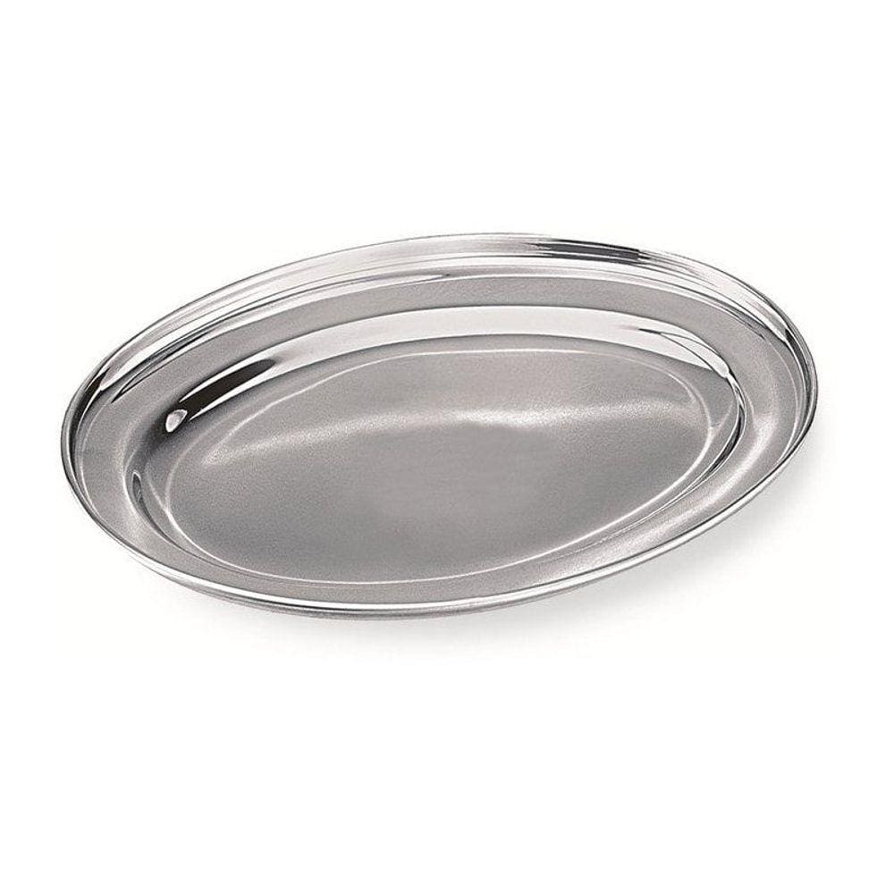 Travessa Oval em Inox 40cm Funda 49 Class