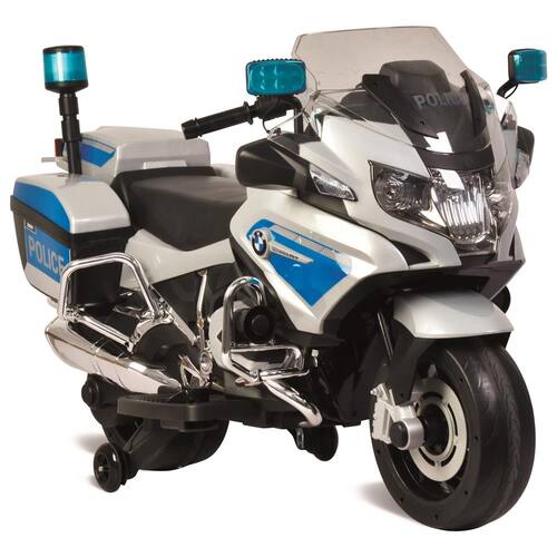 Moto Elétrica Bandeirante Polícia BMW 12V – Branco Menor preço em Moto Elétrica Bandeirante Polícia BMW 12V – Branco
