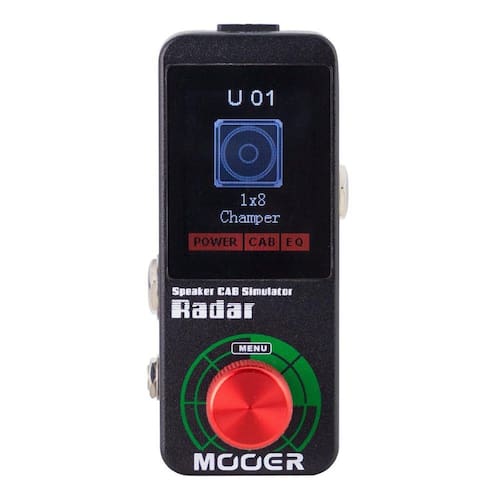 Pedal Simulador de Gabinete Mooer Radar MS1 Menor preço em Pedal Simulador de Gabinete Mooer Radar MS1