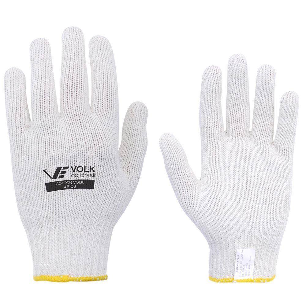 Luva Cotton Tricotada 4 Fios de Algodão-VOLK-101020004