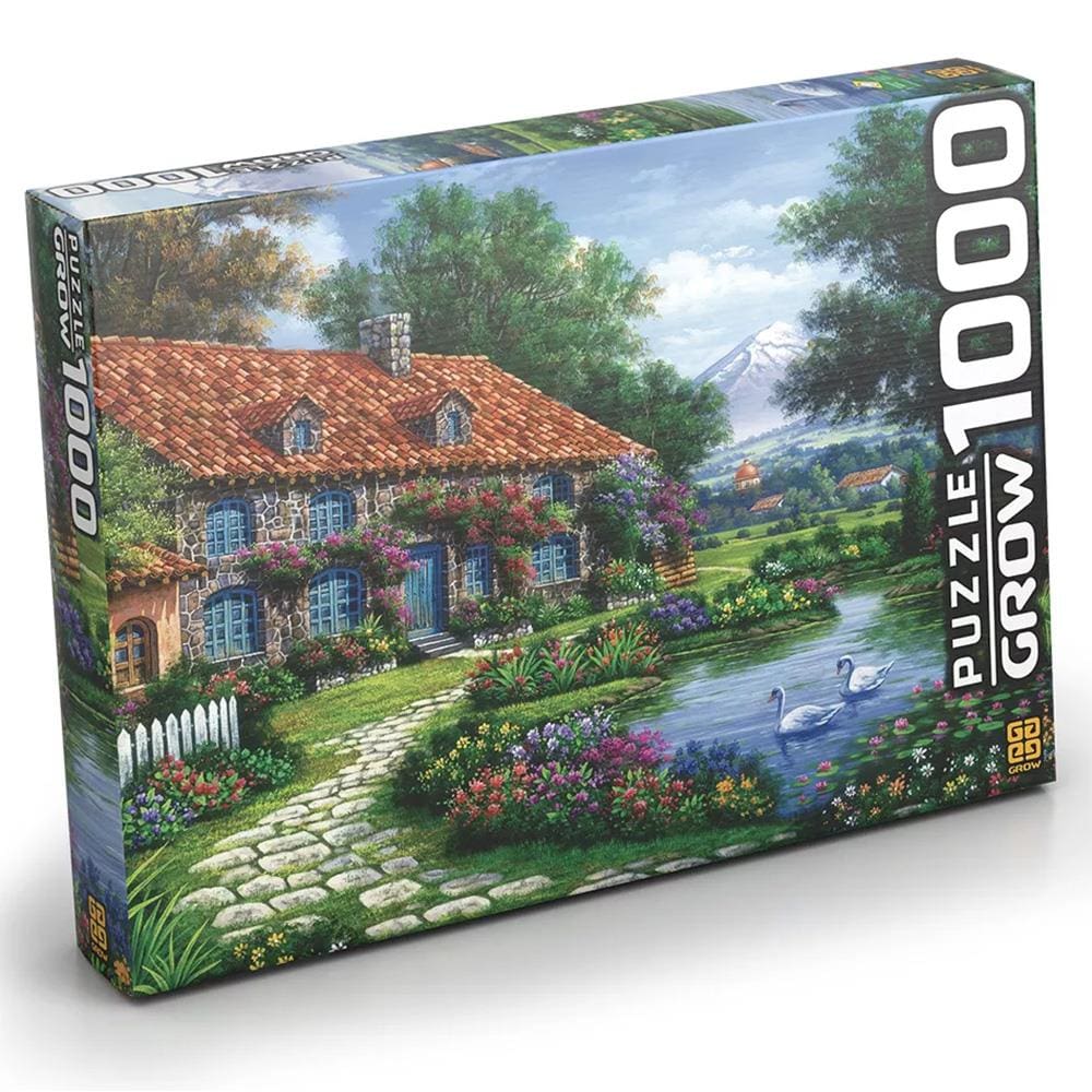 Grow Quebra Cabeça 1000 Peças Sintra Puzzle Infantil