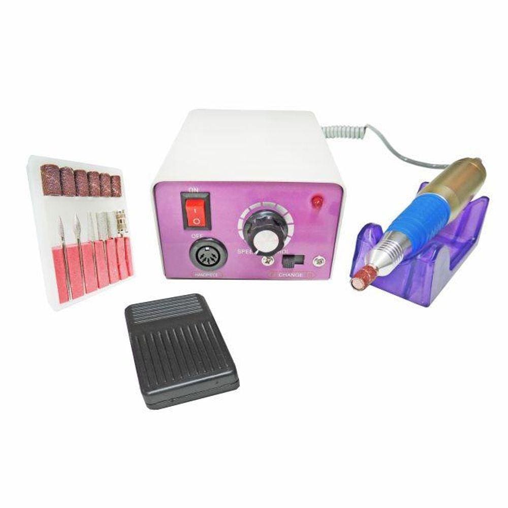 Lixadeira De Unha Com Motor Elétrico Profissional Bivolt Modelo Tp-2500