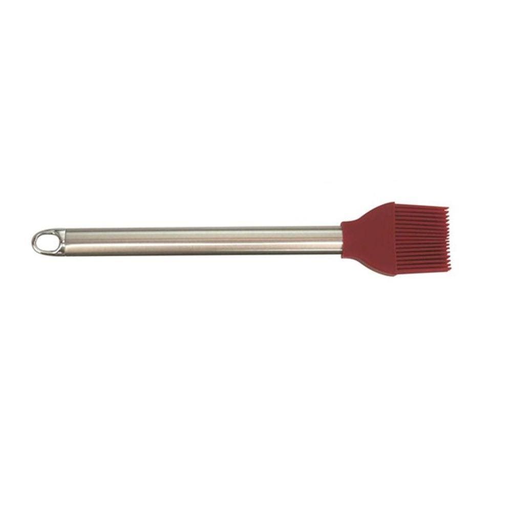 Pincel Silicone com Cabo Inox Elite Vinho - Yazi