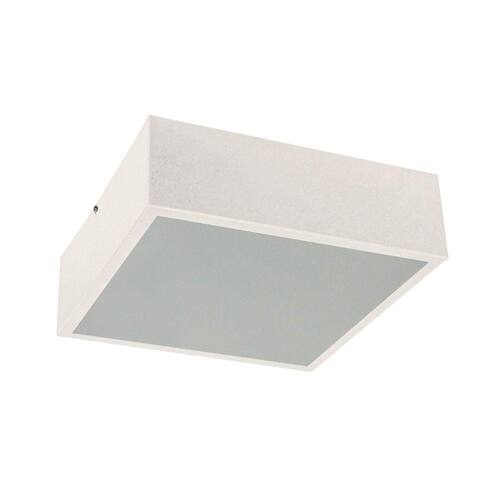 Plafon O26 Quadrado 26x26 Cm Branco 2 Lâmpadas E27 Menor preço em Plafon O26 Quadrado 26x26 Cm Branco 2 Lâmpadas E27