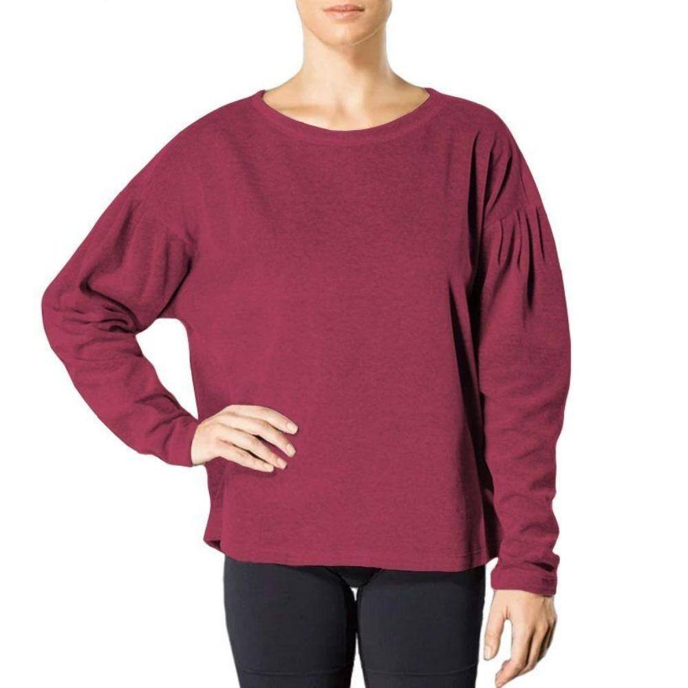 blusa longa academia