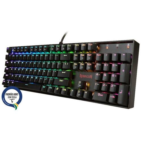 Menor preço em Teclado Mecânico Redragon Mitra Rgb - Switch Outemu Blue - K551rgb-1 - Abnt