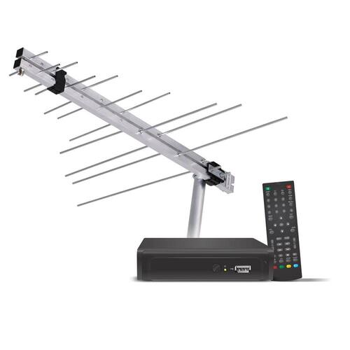 Kit Completo TV Digital - Conversor Digital + Antena UHF 20 Elementos + Cabo é boa?
