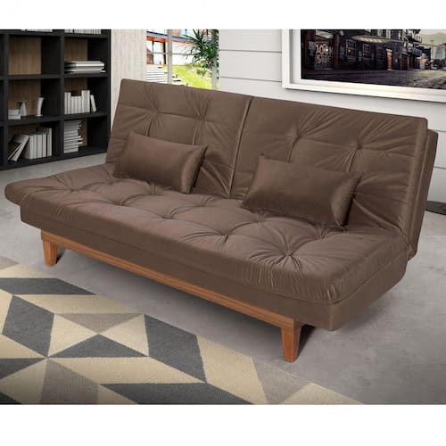 Sofá Cama 3 Lugares Pratic Espresso é boa?